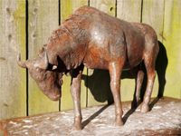 Wildebeest #1 sculpture