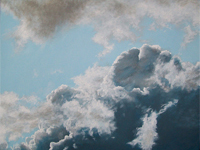 Clouds painting