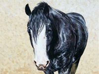 Heavy Horse painting