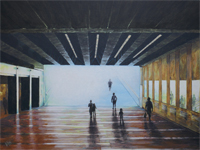Exit Mundet painting