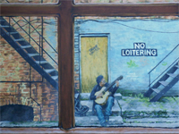 Loitering painting